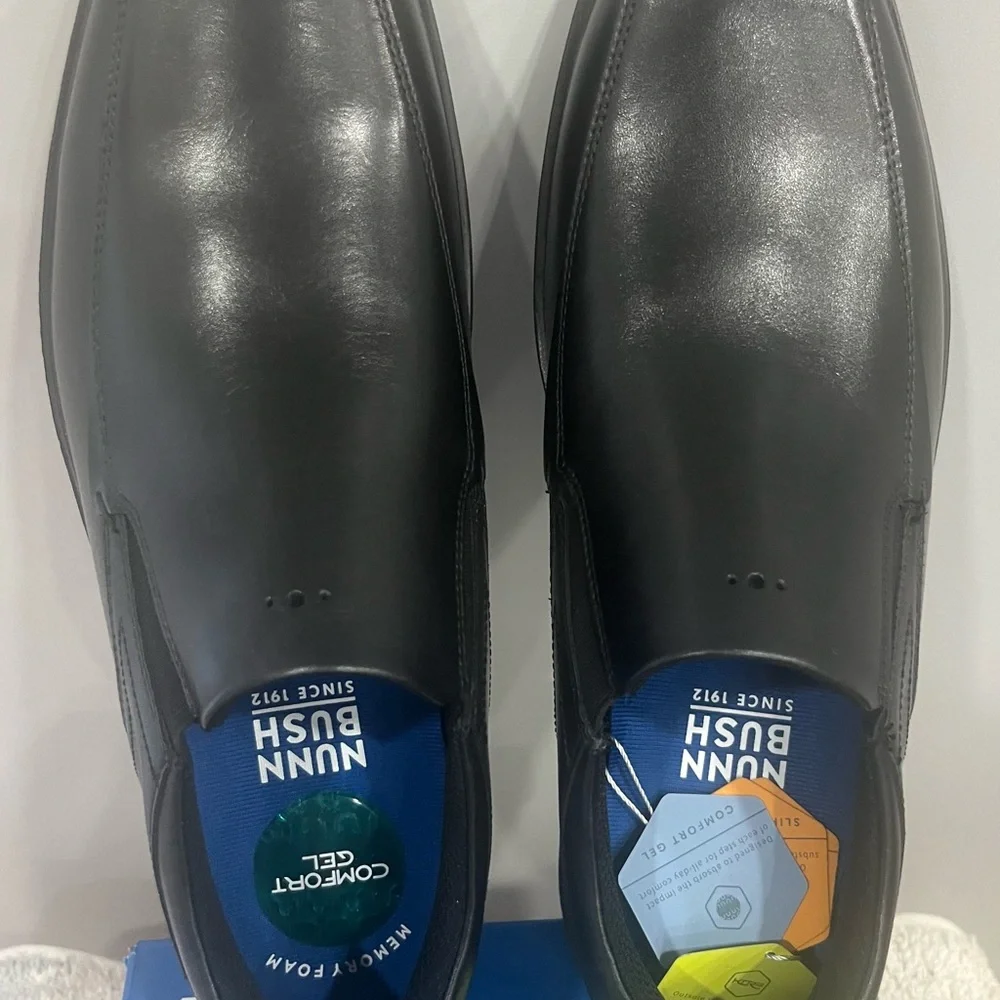 Nunn Bush Men's Classic Black‎ Loafers